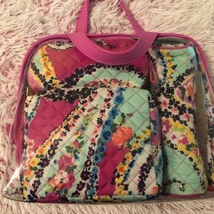 Vera Bradley Iconic 4 Pc. Cosmetic